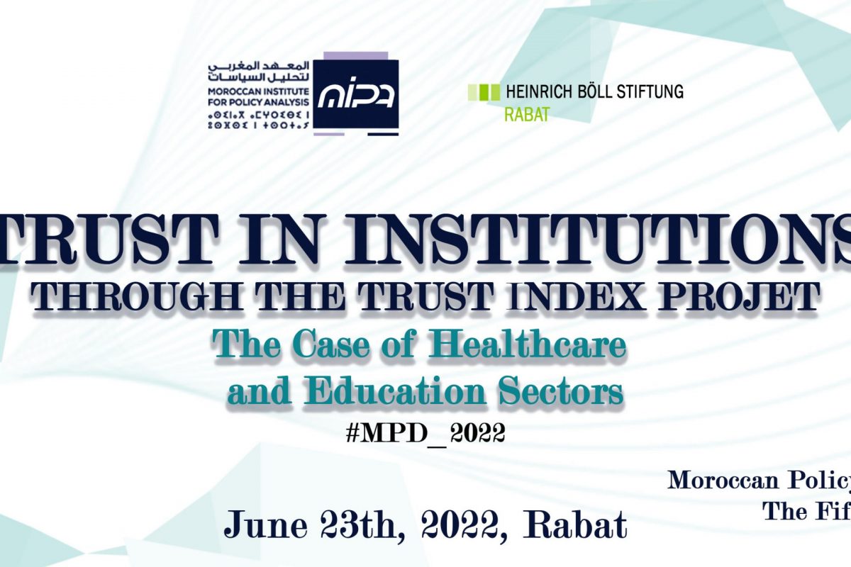 Trust in Institutions through the Trust Index Project: The Case of Healthcare and Education Sectors